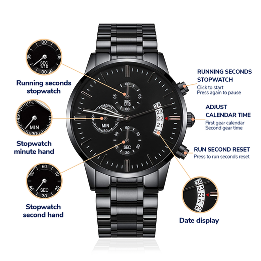 Garçon d'honneur, tu m'as toujours soutenu, Montre pour homme