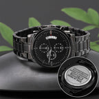 Garçon d'honneur, promu de "wingman" à garçon d'honneur, montre pour homme
