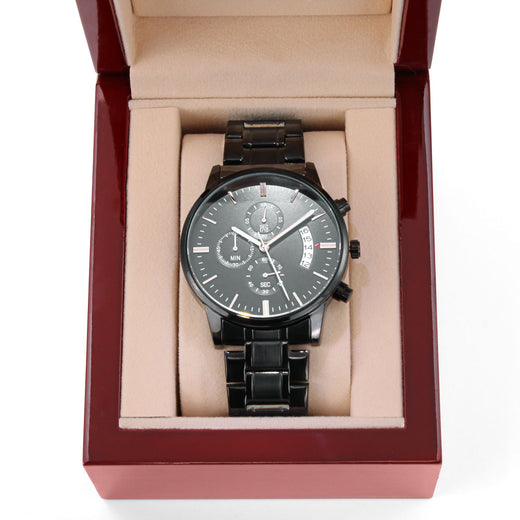 Montre pour homme, Sois fort et courageux, Josué 1:9