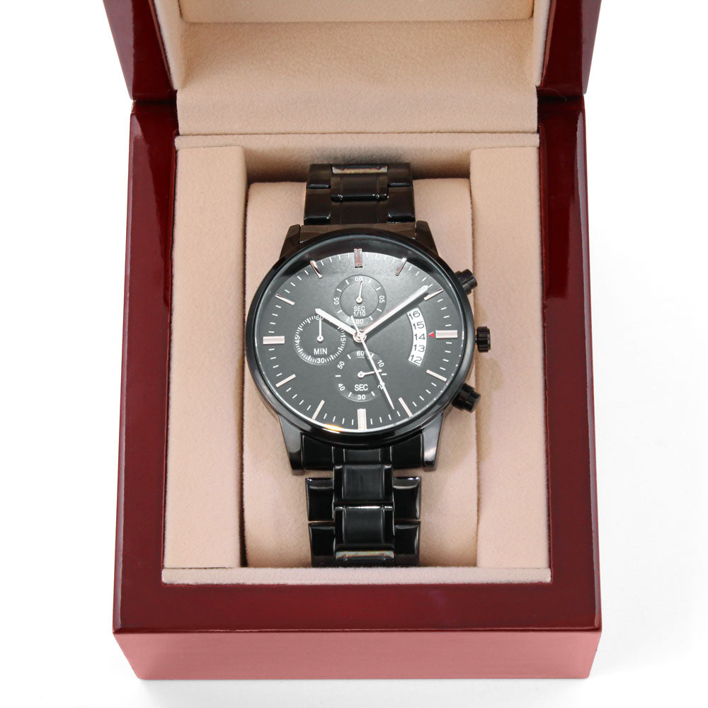Garçon d'honneur, promu de "wingman" à garçon d'honneur, montre pour homme