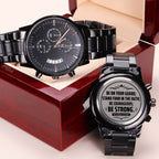Montre pour hommes, veillez, 1 Corinthiens 16:13 NIV
