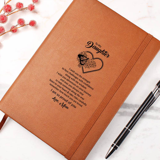 Journal Papillon à Ma Fille - Cahier Lettre d'Amour de Maman