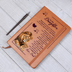 À Ma Fille Journal en Cuir Ta Couronne