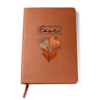 Carnet d'amour floral avec versets bibliques