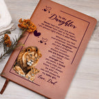 À Ma Fille Journal en Cuir Ta Couronne