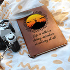 Carnet de l'aventurier – Carnet Coucher de soleil sauvage