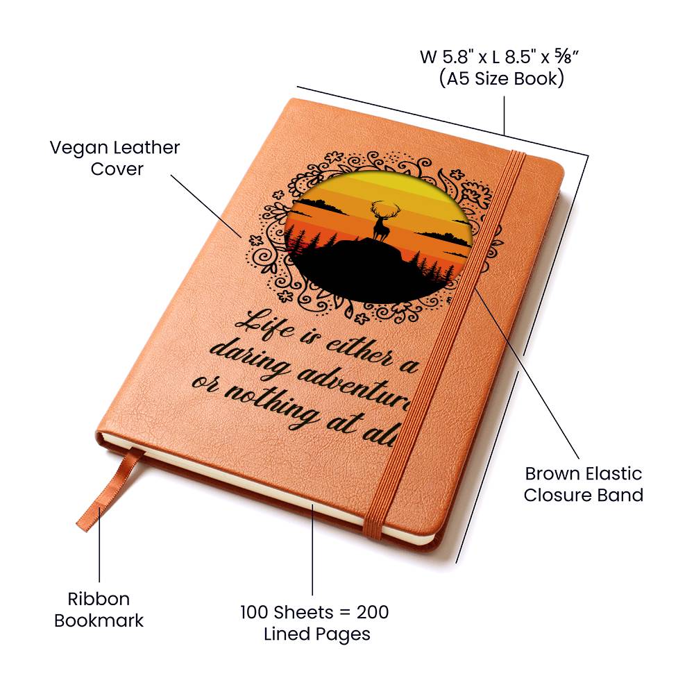 Carnet de l'aventurier – Carnet Coucher de soleil sauvage
