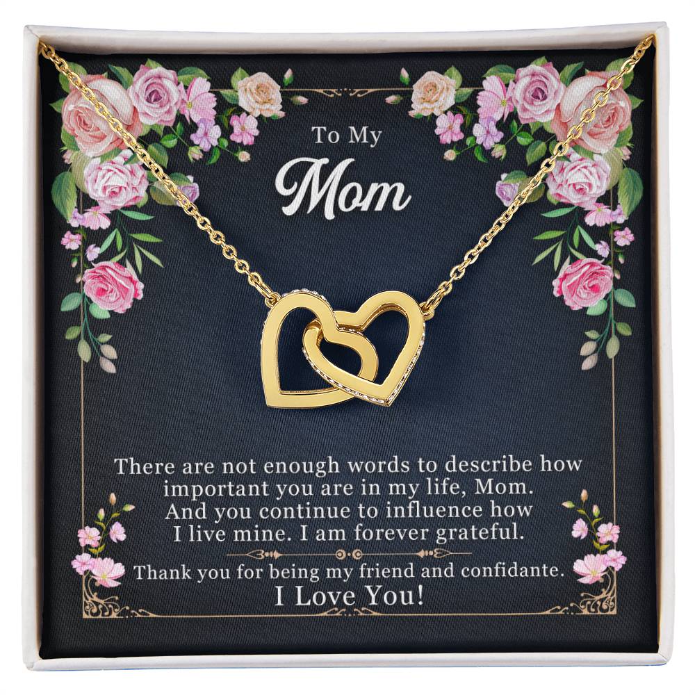 À Ma Maman, Merci D'être Mon Amie