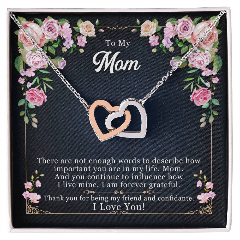 À Ma Maman, Merci D'être Mon Amie