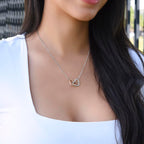 COFFRET CADEAU COLLIER DOUBLE CŒUR POUR MA SŒUR