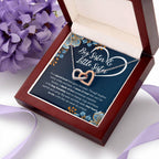 COFFRET CADEAU COLLIER DOUBLE CŒUR POUR MA SŒUR