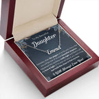 À MA FILLE COLLIER PRÉNOM SERRE CADEAU