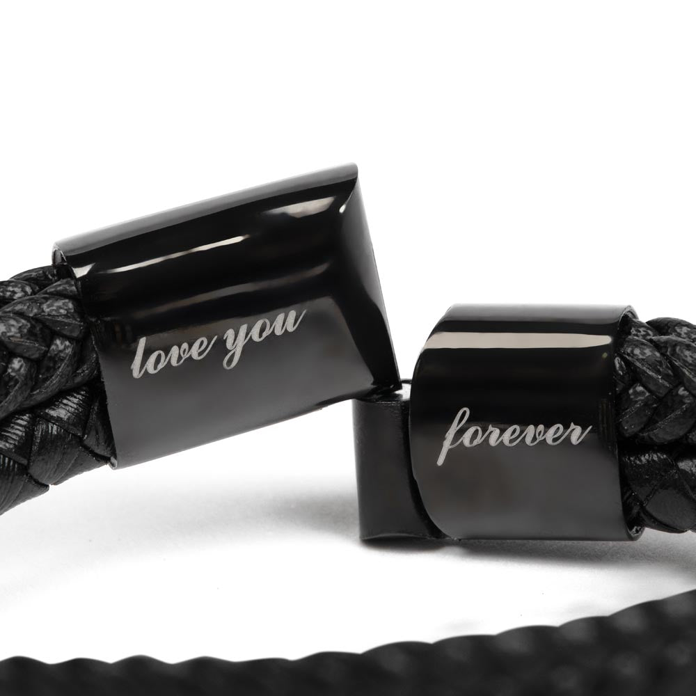 À MON FILS BRACELET TIENS-TOI DROIT