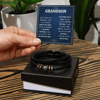 Love You Forever À Mon Petit-Fils Bracelet Accomplis Tout