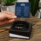 À MON FILS BRACELET SKIES