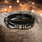 À MON FILS BRACELET TIENS-TOI DROIT