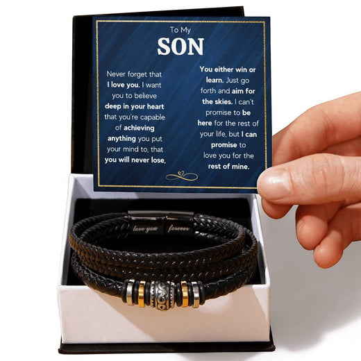 À MON FILS BRACELET SKIES