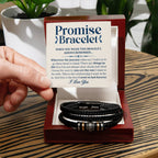 Bracelet Promesse "Je t'aime pour toujours" – Tu es l'élu(e)