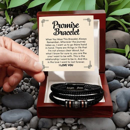 Bracelet Promesse « Je t'aime pour toujours »