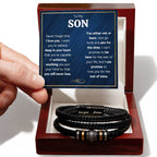 À MON FILS BRACELET SKIES