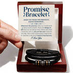 Bracelet Promesse "Je t'aime pour toujours" – Tu es l'élu(e)