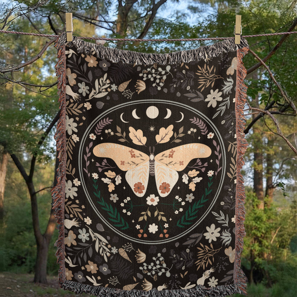 Bohemian Butterfly - Couverture tissée