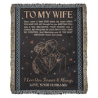 À ma femme - Couverture tissée Heirloom