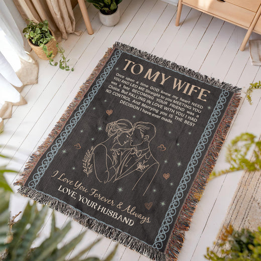 À ma femme - Couverture tissée Heirloom