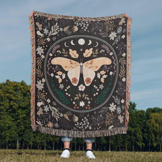 Bohemian Butterfly - Couverture tissée