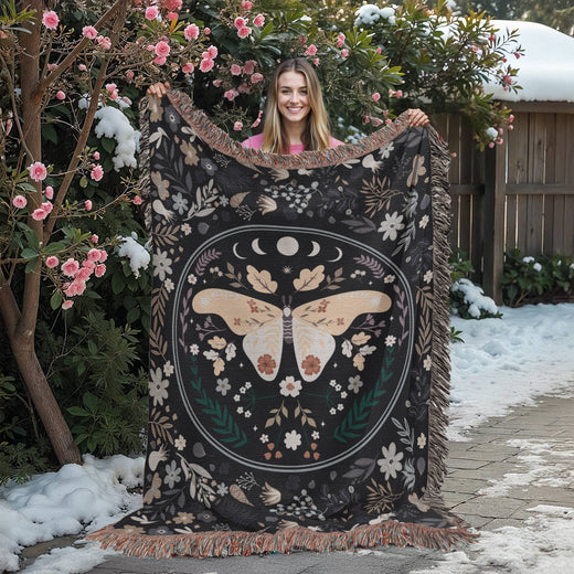 Bohemian Butterfly - Couverture tissée
