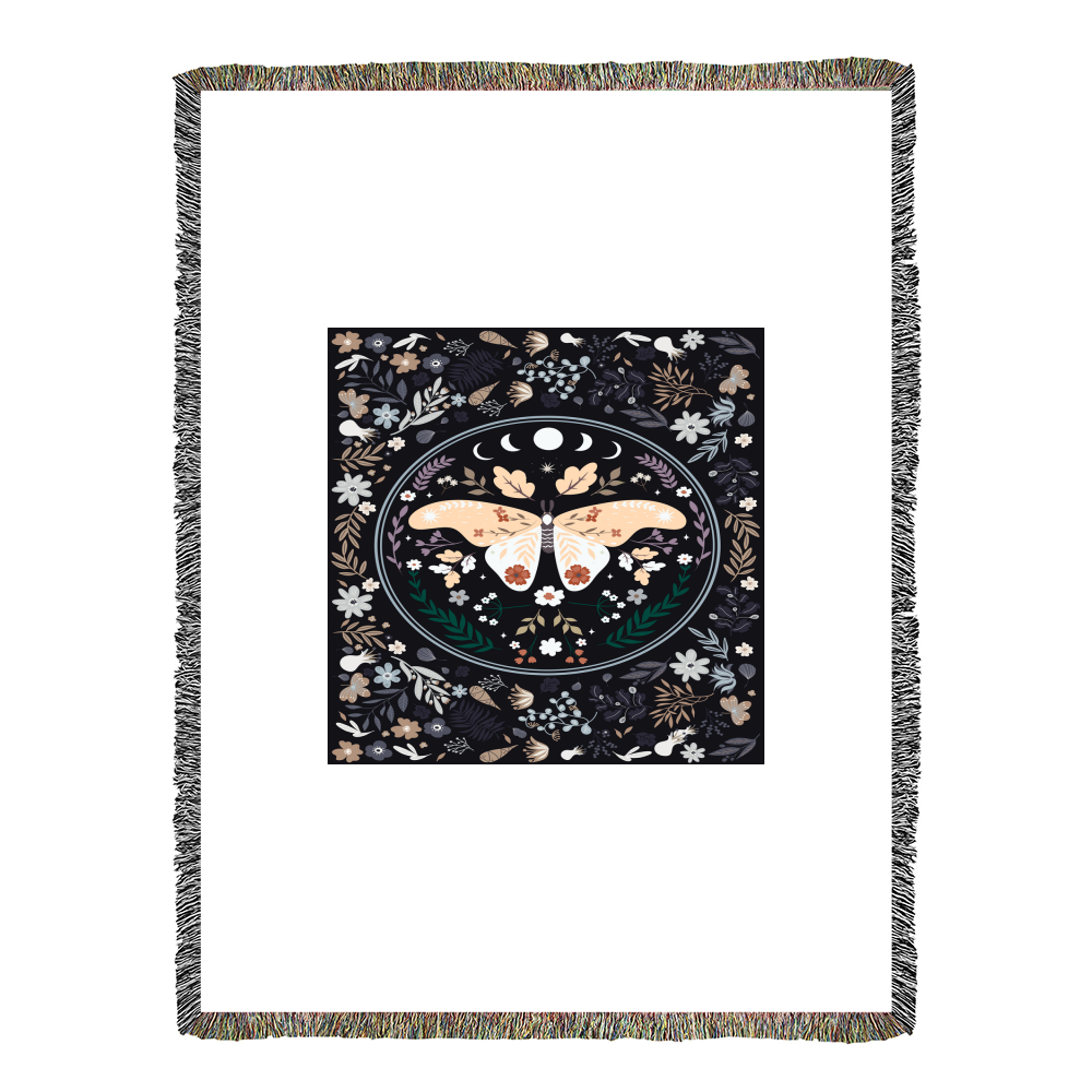 Bohemian Butterfly - Couverture tissée