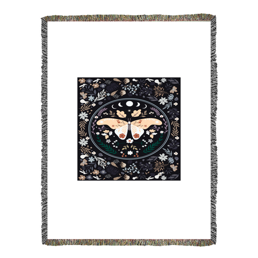 Bohemian Butterfly - Couverture tissée
