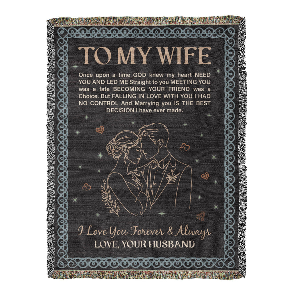 À ma femme - Couverture tissée Heirloom