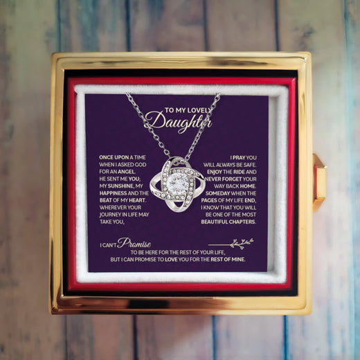 Chapters Cross - Collier Anniversaire Fille avec Boîte Rose