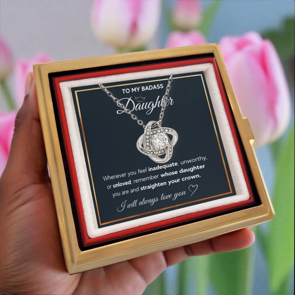 Couronne de la mort - Collier d'anniversaire pour fille avec boîte à roses