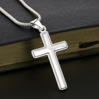 À MON FILS CE COFFRET CADEAU COLLIER CROIX VIEUX LION